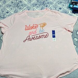 Apt. 9 Soft Pink Graphic Top